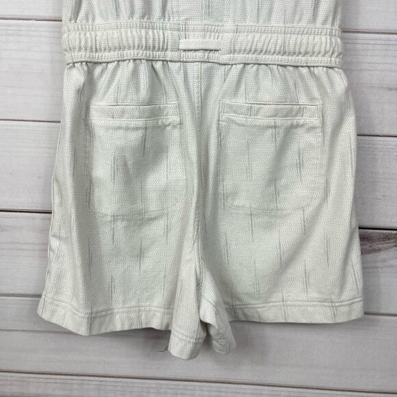 Athleta Grey Printed Farallon Romper Shorts Jumpsuit XXS - Picture 5 of 6